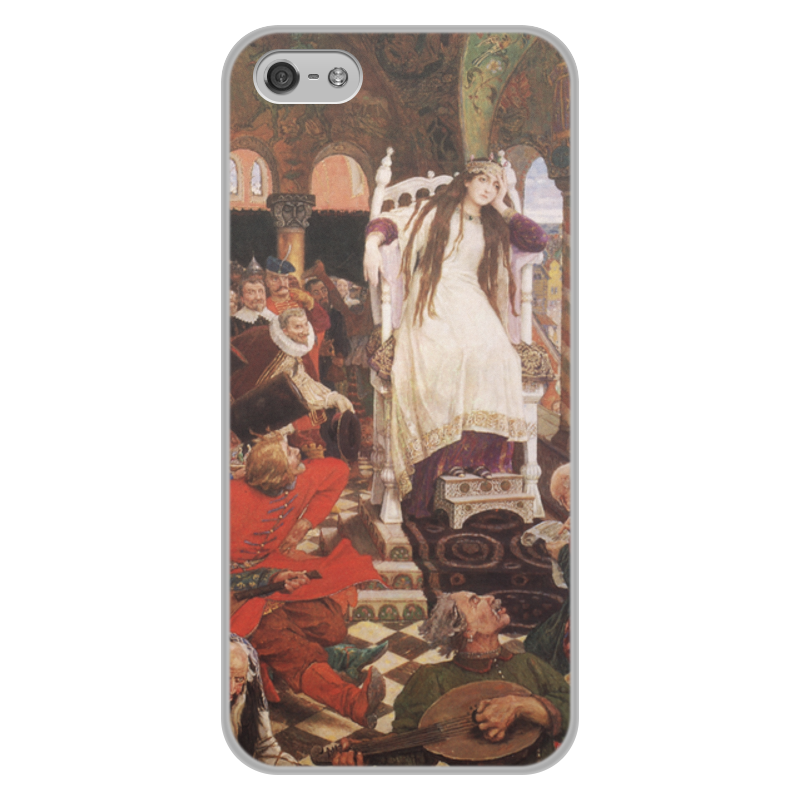 Printio Чехол для iPhone 5/5S, объёмная печать Царевна-несмеяна (картина васнецова)