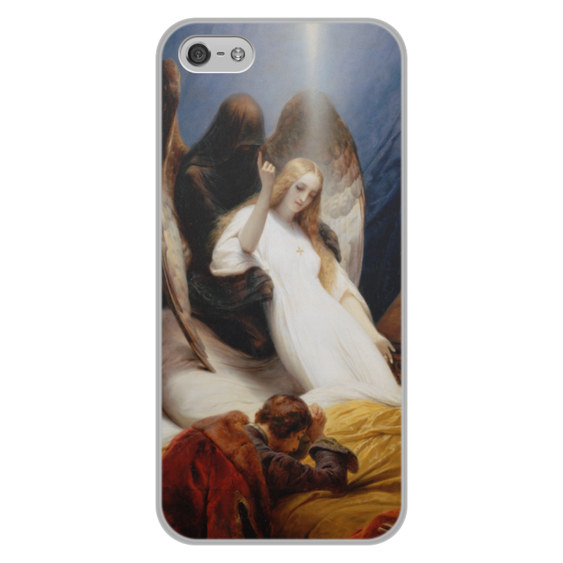 Printio Чехол для iPhone 5/5S, объёмная печать Ангел смерти (орас верне) printio чехол для iphone x xs объёмная печать иуда и фамарь орас верне