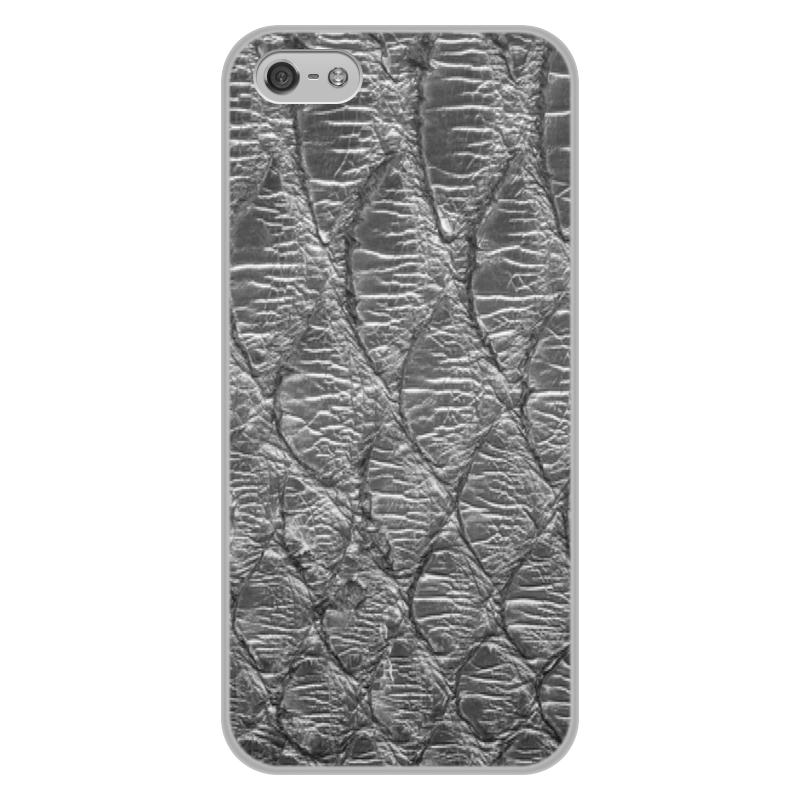 Printio Чехол для iPhone 5/5S, объёмная печать Кожа змеи printio чехол для iphone 5 5s объёмная печать наглый лис