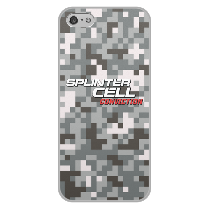 Printio Чехол для iPhone 5/5S, объёмная печать Splinter cell