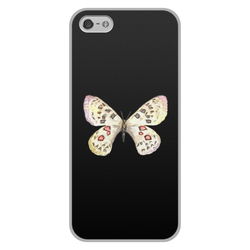 Printio Чехол для iPhone 5/5S, объёмная печать Бабочка printio чехол для iphone 7 объёмная печать бабочка