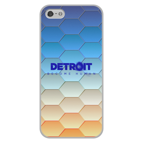 Заказать чехол для iPhone 5/5S в Москве. Чехол для iPhone 5/5S, объёмная печать Detroit  от THE_NISE  - готовые дизайны и нанесение принтов.