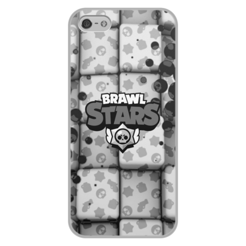 Заказать чехол для iPhone 5/5S в Москве. Чехол для iPhone 5/5S, объёмная печать Brawl Stars от THE_NISE  - готовые дизайны и нанесение принтов.