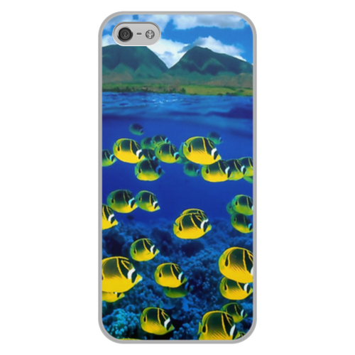Заказать чехол для iPhone 5/5S в Москве. Чехол для iPhone 5/5S, объёмная печать Морской риф от THE_NISE  - готовые дизайны и нанесение принтов.