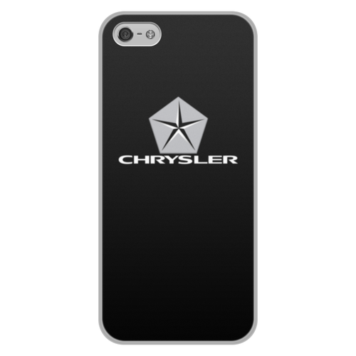 Заказать чехол для iPhone 5/5S в Москве. Чехол для iPhone 5/5S, объёмная печать Chrysler от DESIGNER   - готовые дизайны и нанесение принтов.