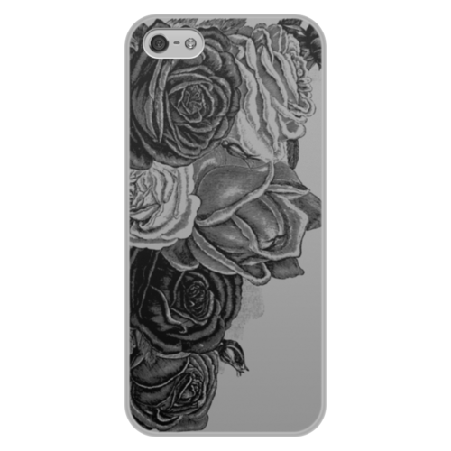 Заказать чехол для iPhone 5/5S в Москве. Чехол для iPhone 5/5S, объёмная печать Букет роз от THE_NISE  - готовые дизайны и нанесение принтов.