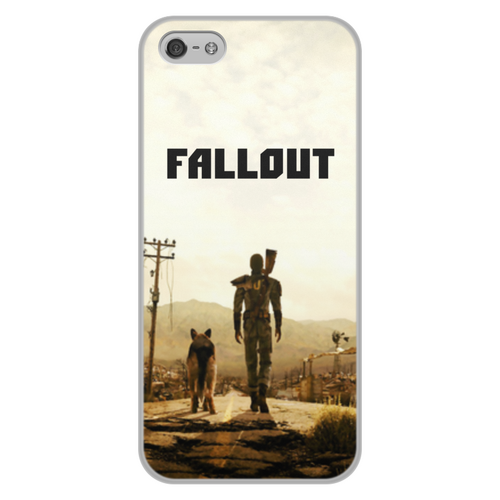 Заказать чехол для iPhone 5/5S в Москве. Чехол для iPhone 5/5S, объёмная печать Fallout от THE_NISE  - готовые дизайны и нанесение принтов.