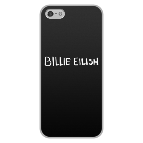 Заказать чехол для iPhone 5/5S в Москве. Чехол для iPhone 5/5S, объёмная печать Billie Eilish от DESIGNER   - готовые дизайны и нанесение принтов.