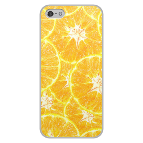 Заказать чехол для iPhone 5/5S в Москве. Чехол для iPhone 5/5S, объёмная печать Апельсины от THE_NISE  - готовые дизайны и нанесение принтов.
