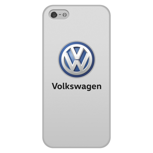 Заказать чехол для iPhone 5/5S в Москве. Чехол для iPhone 5/5S, объёмная печать Volkswagen от DESIGNER   - готовые дизайны и нанесение принтов.
