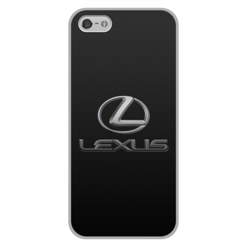 Заказать чехол для iPhone 5/5S в Москве. Чехол для iPhone 5/5S, объёмная печать Lexus от THE_NISE  - готовые дизайны и нанесение принтов.