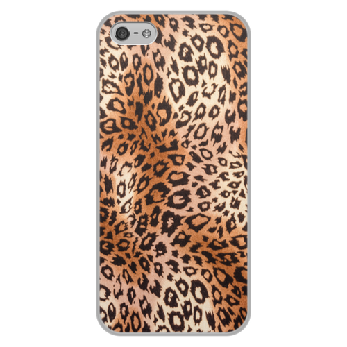 Заказать чехол для iPhone 5/5S в Москве. Чехол для iPhone 5/5S, объёмная печать леопард от THE_NISE  - готовые дизайны и нанесение принтов.