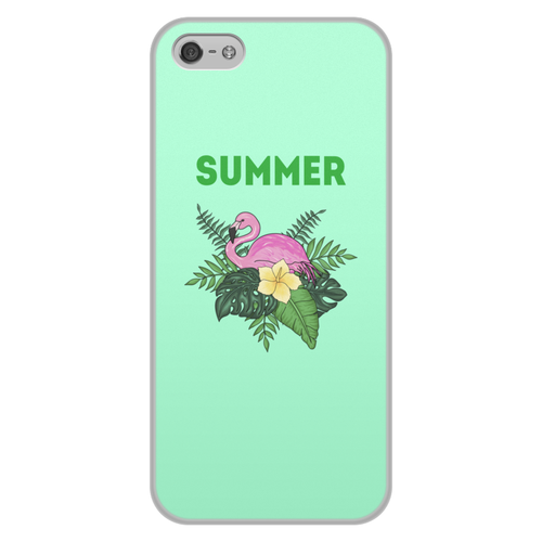 Заказать чехол для iPhone 5/5S в Москве. Чехол для iPhone 5/5S, объёмная печать summer от THE_NISE  - готовые дизайны и нанесение принтов.