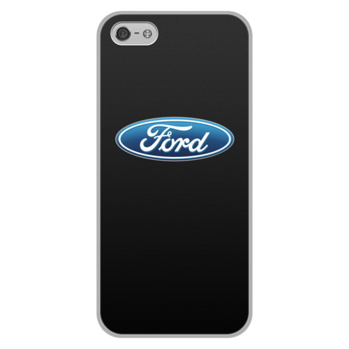 Заказать чехол для iPhone 5/5S в Москве. Чехол для iPhone 5/5S, объёмная печать Ford  от DESIGNER   - готовые дизайны и нанесение принтов.