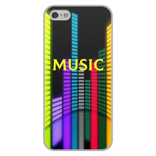 Заказать чехол для iPhone 5/5S в Москве. Чехол для iPhone 5/5S, объёмная печать Music от THE_NISE  - готовые дизайны и нанесение принтов.