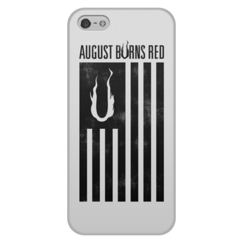 Заказать чехол для iPhone 5/5S в Москве. Чехол для iPhone 5/5S, объёмная печать August Burns Red от geekbox - готовые дизайны и нанесение принтов.