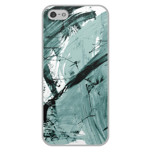 Заказать чехол для iPhone 5/5S в Москве. Чехол для iPhone 5/5S, объёмная печать волна от AlinaLeto - готовые дизайны и нанесение принтов.