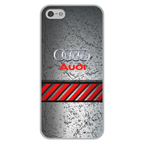 Заказать чехол для iPhone 5/5S в Москве. Чехол для iPhone 5/5S, объёмная печать Авто Audi от THE_NISE  - готовые дизайны и нанесение принтов.