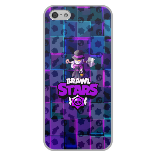 Заказать чехол для iPhone 5/5S в Москве. Чехол для iPhone 5/5S, объёмная печать Brawl Stars от THE_NISE  - готовые дизайны и нанесение принтов.