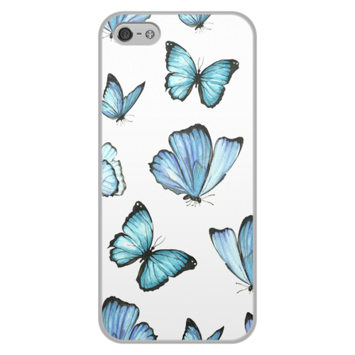 Заказать чехол для iPhone 5/5S в Москве. Чехол для iPhone 5/5S, объёмная печать бабочки от THE_NISE  - готовые дизайны и нанесение принтов.