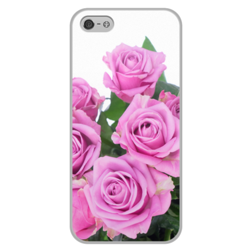 Заказать чехол для iPhone 5/5S в Москве. Чехол для iPhone 5/5S, объёмная печать Букет роз от THE_NISE  - готовые дизайны и нанесение принтов.