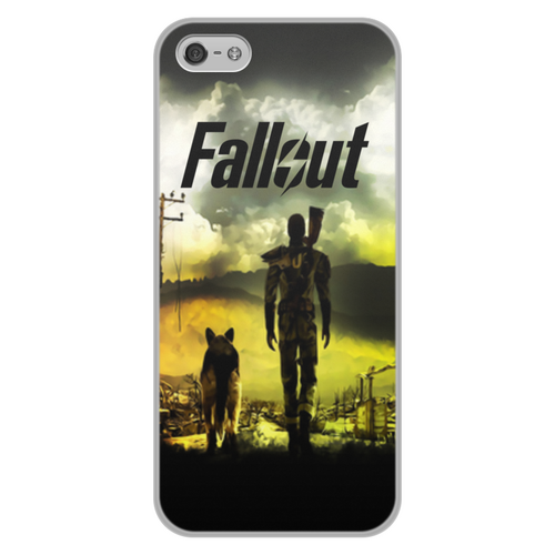 Заказать чехол для iPhone 5/5S в Москве. Чехол для iPhone 5/5S, объёмная печать Fallout от THE_NISE  - готовые дизайны и нанесение принтов.