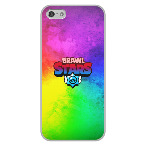 Заказать чехол для iPhone 5/5S в Москве. Чехол для iPhone 5/5S, объёмная печать Brawl Stars от THE_NISE  - готовые дизайны и нанесение принтов.