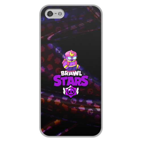 Заказать чехол для iPhone 5/5S в Москве. Чехол для iPhone 5/5S, объёмная печать Brawl Stars от THE_NISE  - готовые дизайны и нанесение принтов.