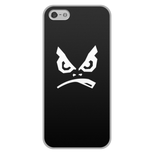 Заказать чехол для iPhone 5/5S в Москве. Чехол для iPhone 5/5S, объёмная печать Bad Boy Смайл от DESIGNER   - готовые дизайны и нанесение принтов.