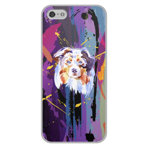 Заказать чехол для iPhone 5/5S в Москве. Чехол для iPhone 5/5S, объёмная печать Собака от THE_NISE  - готовые дизайны и нанесение принтов.