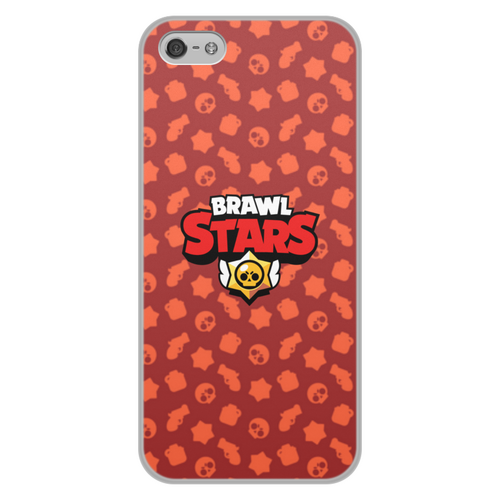 Заказать чехол для iPhone 5/5S в Москве. Чехол для iPhone 5/5S, объёмная печать Brawl Stars от THE_NISE  - готовые дизайны и нанесение принтов.