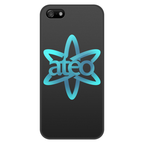 Заказать чехол для iPhone 5/5S в Москве. Чехол для iPhone 5/5S, объёмная печать Ateo - Атеизм от ualluon - готовые дизайны и нанесение принтов.