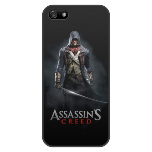 Заказать чехол для iPhone 5/5S в Москве. Чехол для iPhone 5/5S, объёмная печать Assassins Creed (Unity Arno) от Аня Лукьянова - готовые дизайны и нанесение принтов.