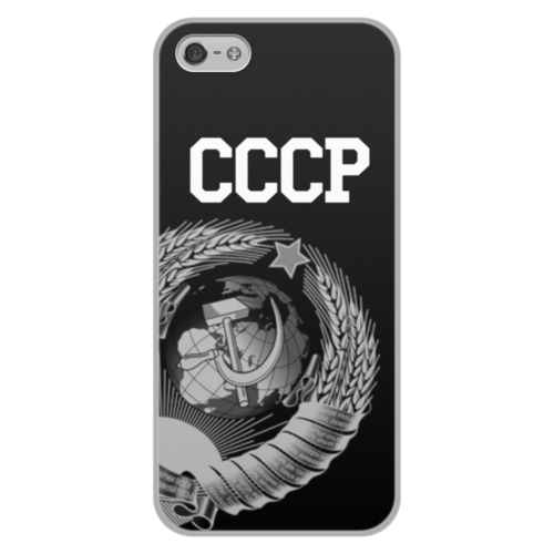 Заказать чехол для iPhone 5/5S в Москве. Чехол для iPhone 5/5S, объёмная печать Советский Союз от THE_NISE  - готовые дизайны и нанесение принтов.