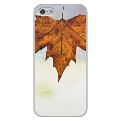 Заказать чехол для iPhone 5/5S в Москве. Чехол для iPhone 5/5S, объёмная печать Осень от FireFoxa - готовые дизайны и нанесение принтов.