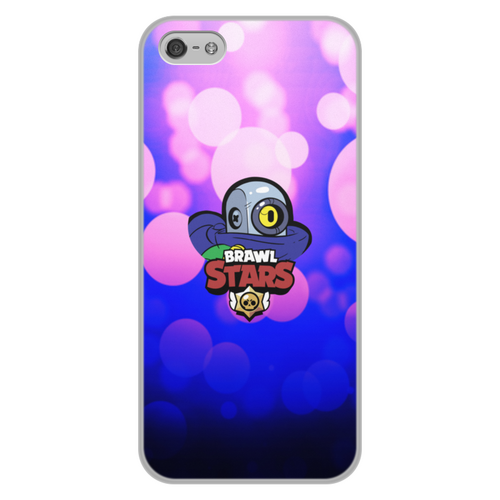 Заказать чехол для iPhone 5/5S в Москве. Чехол для iPhone 5/5S, объёмная печать Brawl Stars от THE_NISE  - готовые дизайны и нанесение принтов.