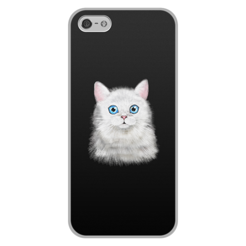 Заказать чехол для iPhone 5/5S в Москве. Чехол для iPhone 5/5S, объёмная печать кошка от THE_NISE  - готовые дизайны и нанесение принтов.