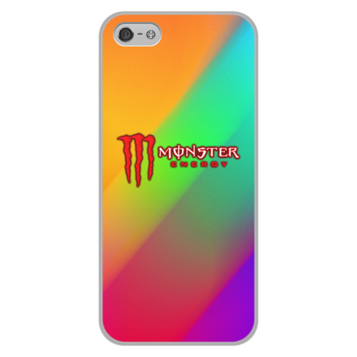 Заказать чехол для iPhone 5/5S в Москве. Чехол для iPhone 5/5S, объёмная печать Monster Energy от THE_NISE  - готовые дизайны и нанесение принтов.