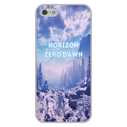 Заказать чехол для iPhone 5/5S в Москве. Чехол для iPhone 5/5S, объёмная печать Horizon Zero Dawn от THE_NISE  - готовые дизайны и нанесение принтов.