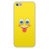 Заказать чехол для iPhone 5/5S в Москве. Чехол для iPhone 5/5S, объёмная печать smile от THE_NISE  - готовые дизайны и нанесение принтов.