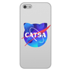 Заказать чехол для iPhone 5/5S в Москве. Чехол для iPhone 5/5S, объёмная печать Catsa от Maria Bobrova - готовые дизайны и нанесение принтов.