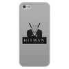 Заказать чехол для iPhone 5/5S в Москве. Чехол для iPhone 5/5S, объёмная печать Hitman от THE_NISE  - готовые дизайны и нанесение принтов.