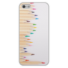 Заказать чехол для iPhone 5/5S в Москве. Чехол для iPhone 5/5S, объёмная печать Карандаши от FireFoxa - готовые дизайны и нанесение принтов.