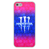 Заказать чехол для iPhone 5/5S в Москве. Чехол для iPhone 5/5S, объёмная печать Monster Energy от THE_NISE  - готовые дизайны и нанесение принтов.