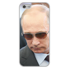 Заказать чехол для iPhone 5/5S в Москве. Чехол для iPhone 5/5S, объёмная печать ПУТИН. ПОЛИТИКА от robus - готовые дизайны и нанесение принтов.