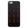 Заказать чехол для iPhone 5/5S в Москве. Чехол для iPhone 5/5S, объёмная печать Бесконечность от ISliM - готовые дизайны и нанесение принтов.
