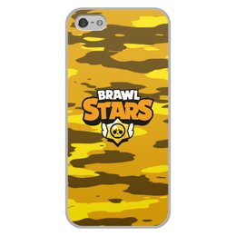 Заказать чехол для iPhone 5/5S в Москве. Чехол для iPhone 5/5S, объёмная печать Brawl Stars от THE_NISE  - готовые дизайны и нанесение принтов.