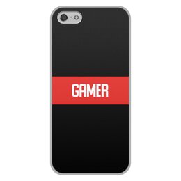 Заказать чехол для iPhone 5/5S в Москве. Чехол для iPhone 5/5S, объёмная печать Gamer от THE_NISE  - готовые дизайны и нанесение принтов.