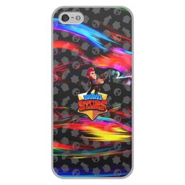 Заказать чехол для iPhone 5/5S в Москве. Чехол для iPhone 5/5S, объёмная печать Brawl Stars от THE_NISE  - готовые дизайны и нанесение принтов.