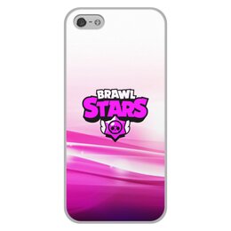 Заказать чехол для iPhone 5/5S в Москве. Чехол для iPhone 5/5S, объёмная печать Brawl Stars от THE_NISE  - готовые дизайны и нанесение принтов.